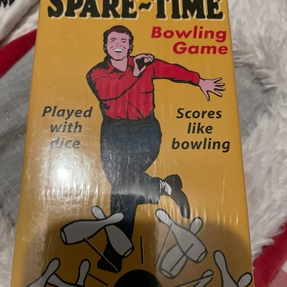Spare Time Bowling Game - Played with Dice - Scores Like Bowling! New Sealed